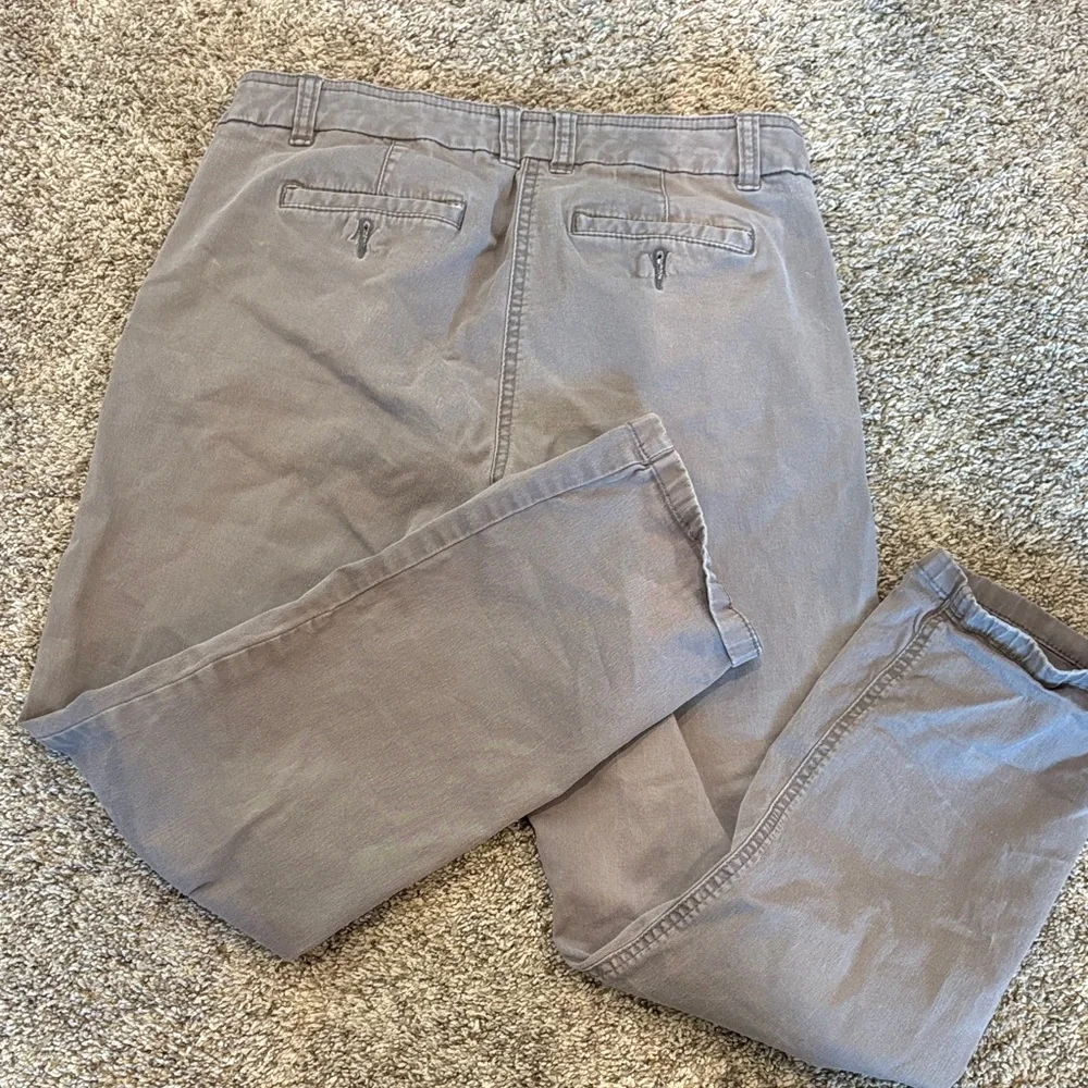 Boden Brown Pants with Polka Dot Lining - Picture 4 of 4
